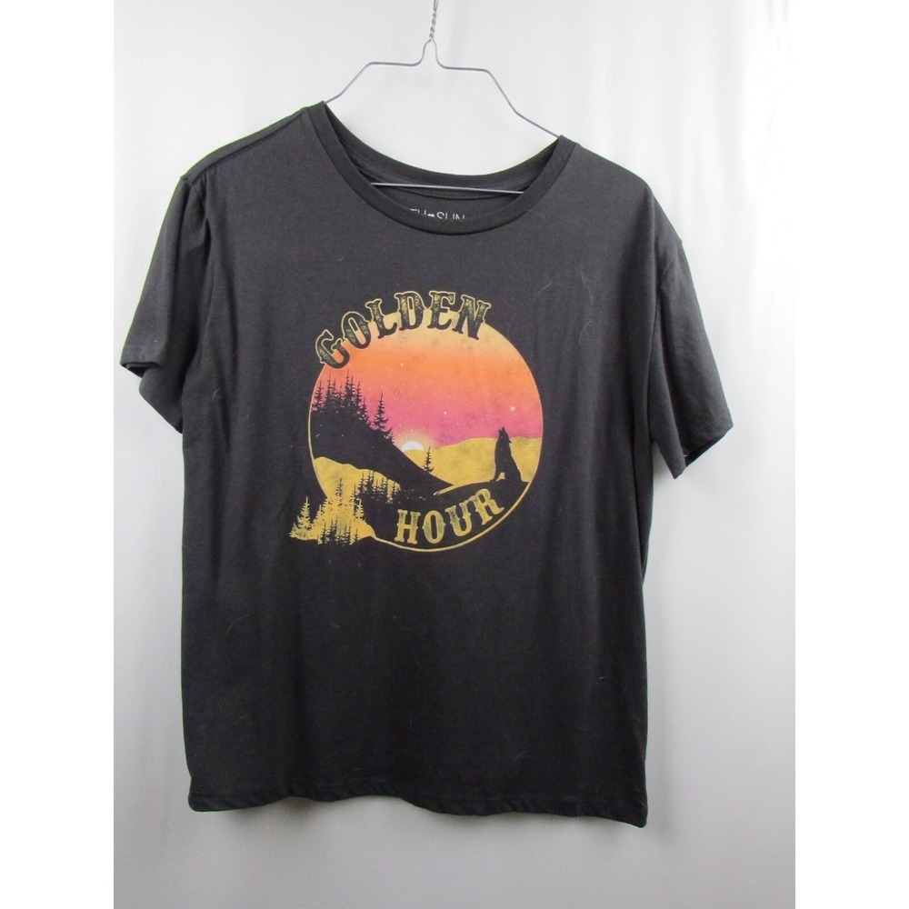 Fifth Sun T Shirt Womens Size Large‎ Golden Hour